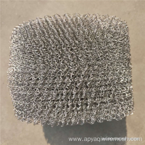 Stainless Steel Gas Liquid Knitted Wire Mesh Filter